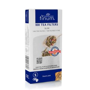 Boite de 100 filtres à thé taille S – FINUM