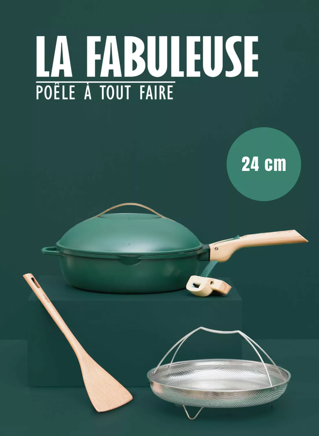 LA PETITE FABULEUSE POÊLE 24 cm – 1 à 6 personnes