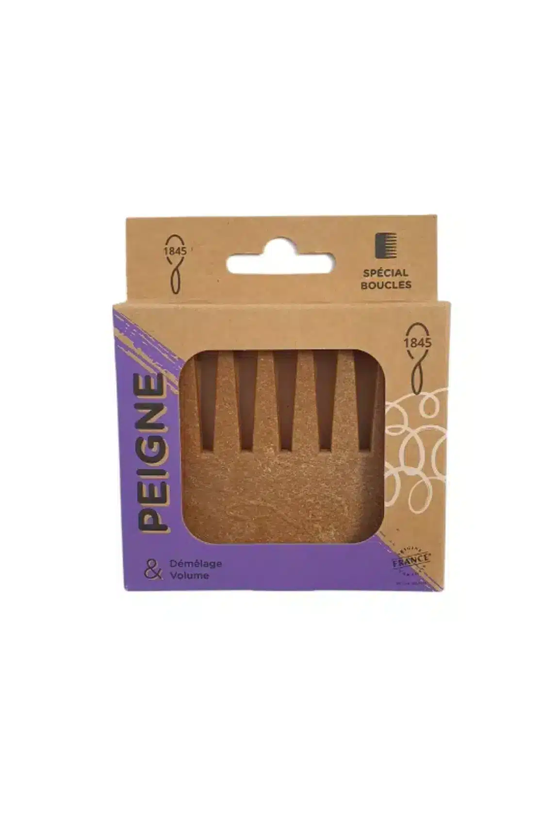 Peigne pour cheveux bouclés & volumineux éco-responsable fabriqué en France – 1845 – Image 6