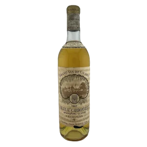 1967 Vin de Bordeaux : Château CARBONNIEUX Blanc – Graves Grand Cru Classé