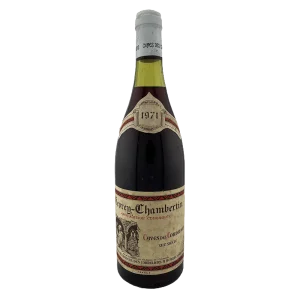1971 Vin de Bourgogne : GEVREY-CHAMBERTIN – Caves des Cordeliers