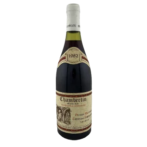 1982 Vin de Bourgogne : CHAMBERTIN Grand Cru – Cave des Cordeliers