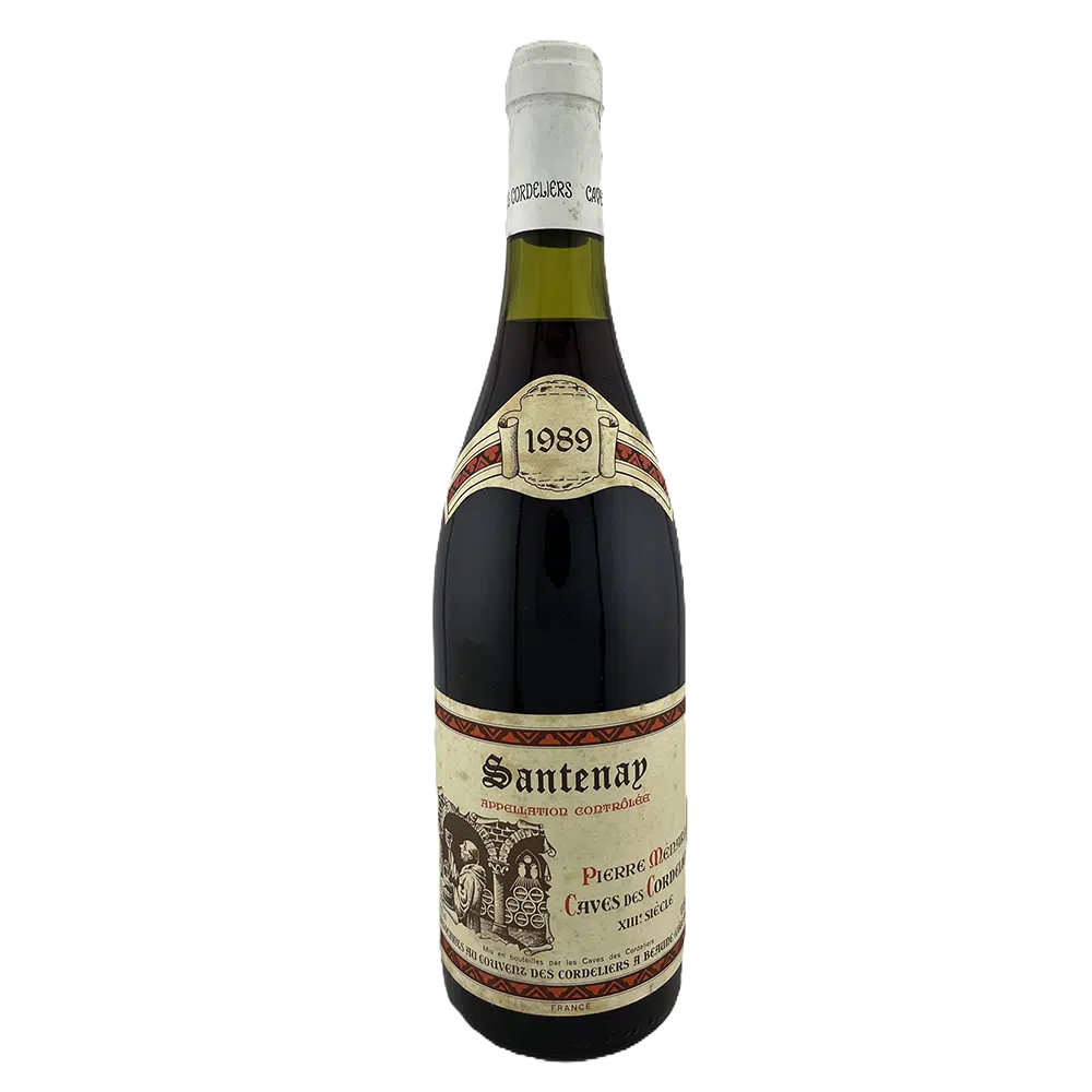 1989 Vin de Bourgogne : SANTENAY – Cave des Cordeliers