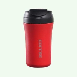 Mug isotherme rouge 400ml
