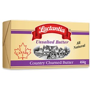 Beurre non salé Lactantia 454 g