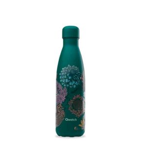 Gourde isotherme Qwetch 500ml Dahlia