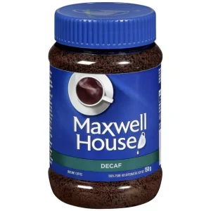 Café instantané décaféiné Maxwell House 150g