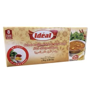 Cubes de bouillon au céleri – Idéal – 8 cubes