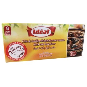 Cubes de bouillon saveur mouton – Idéal – 8 cubes