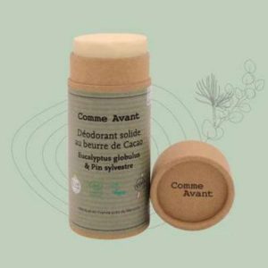 Déodorant solide Eucalyptus & Pin – Comme Avant