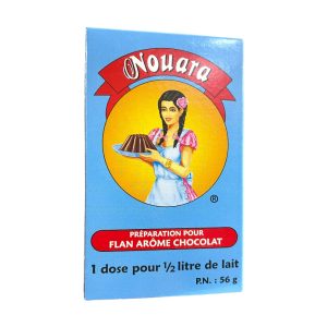 Flan arôme chocolat – Nouara – 56 g