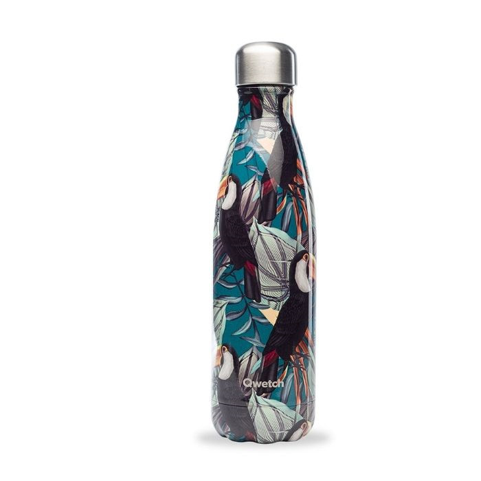 Gourde isotherme Qwetch 500ml Toucan
