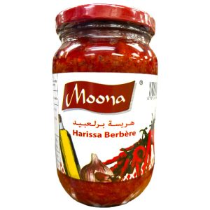Harissa berbère tunisienne – Moona – 350 g