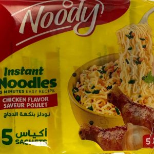Nouilles instantanées saveur poulet Noody 5x70g