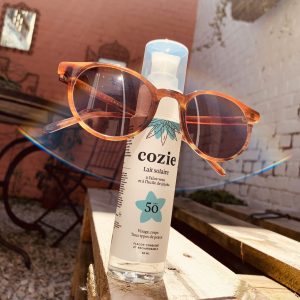 Lait solaire SPF 50 à l&rsquo;aloe vera et à l,huile de jojoba – 50ml
