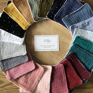 Lot de 5 lingettes – L&rsquo;atelier des créations