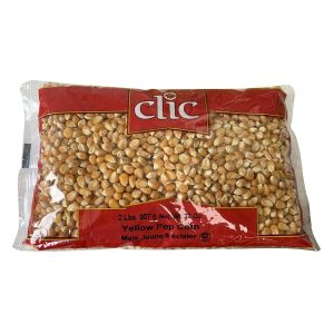 Maïs jaune à éclater – Clic – 907 g