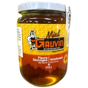 Miel aux fleurs sauvages liquide Gauvin 500g