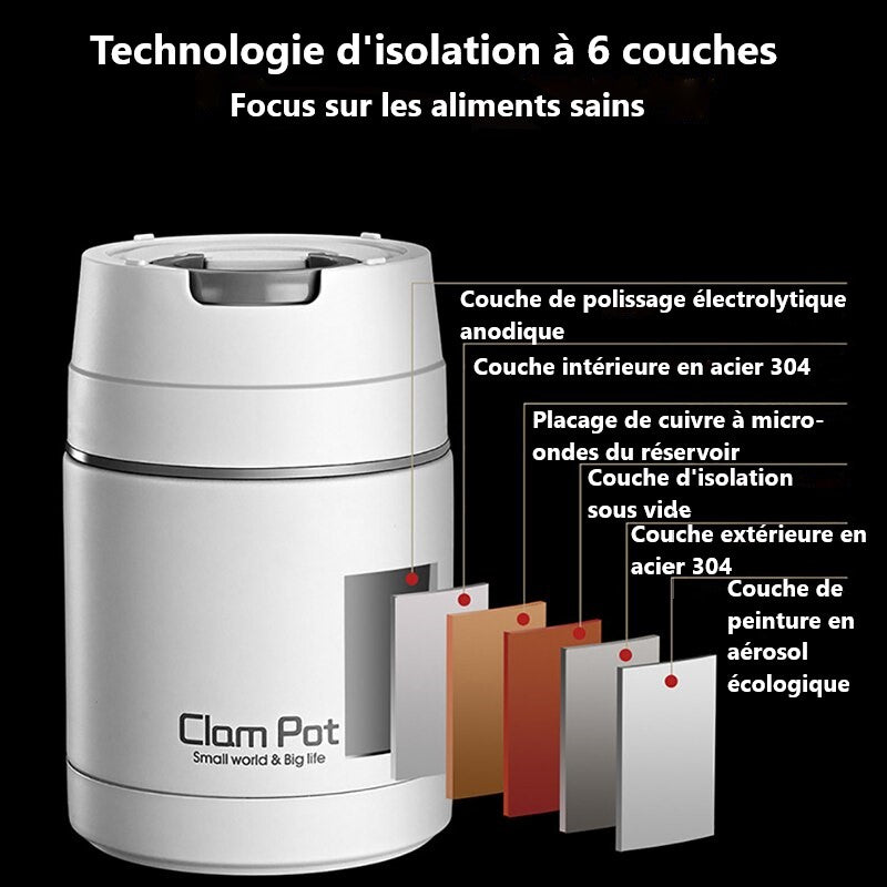 Lunch Box Isotherme Thermos Rose – Image 8