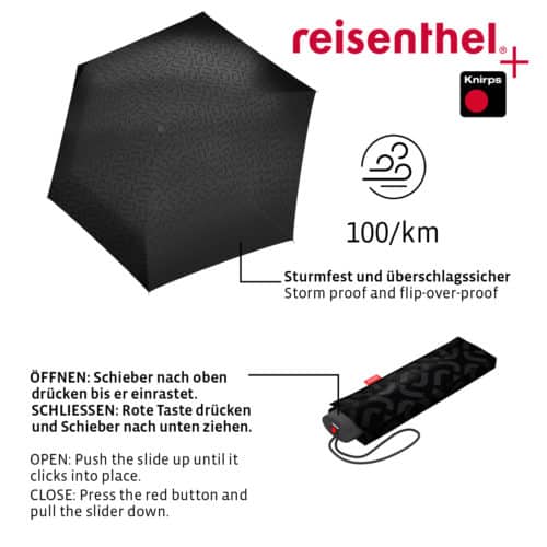 Parapluie Pocket Mini – Dots – REISENTHEL – Image 4