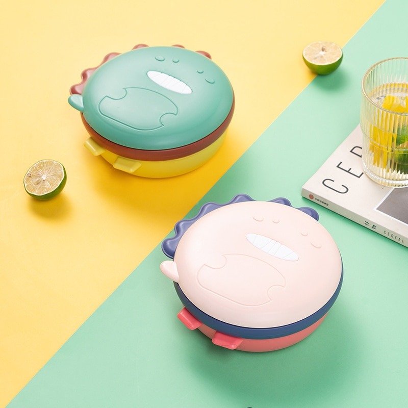 Boîte à goûter isotherme pour enfants rose – Image 2