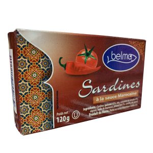 Sardines à la sauce marocaine – Belma – 120 g