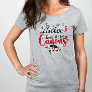 T-SHIRT FEMME : QUE DES CANONS