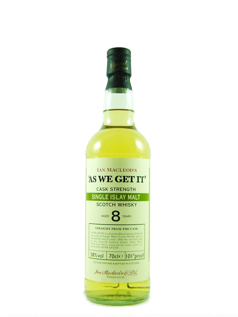 AS WE GET IT ISLAY SINGLE MALT CASK STRENGTH