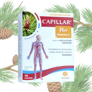 CAPILLAR 30 VITAMINE C TAXIFOLINE 30MG 100 COMPRIMÉS