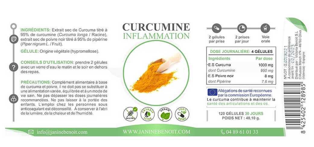 Curcuma + Poivre noir – Antioxydant & Inflammation – Image 4