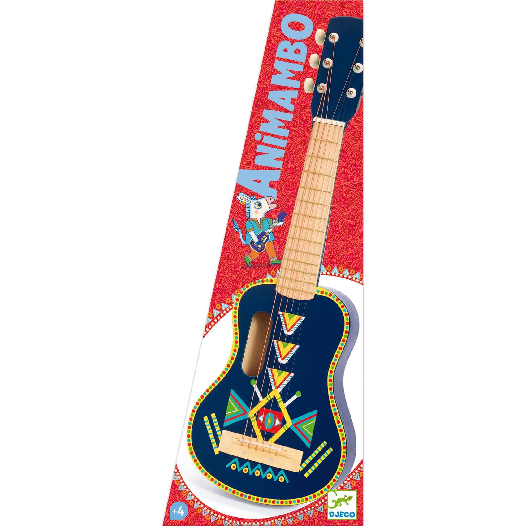 Guitare enfant 6 cordes métalliques – Djeco – Image 4