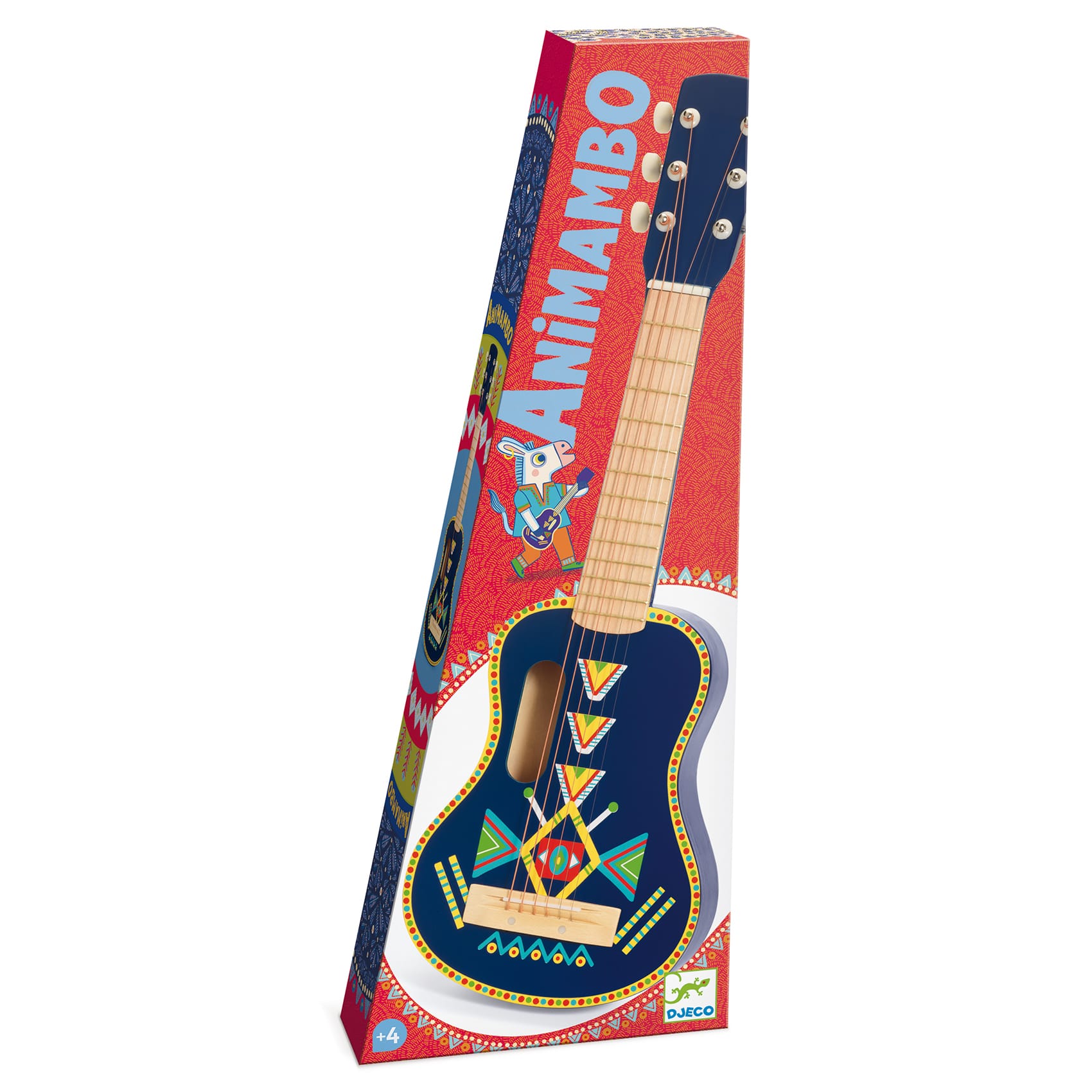 Guitare enfant 6 cordes métalliques – Djeco – Image 3