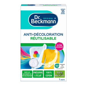 Lingette anti-décoloration réutilisable  DR BECKMANN