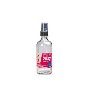 Flacon spray vide – Verre blanc 100ml LA DROGUERIE ÉCOLOGIQUE
