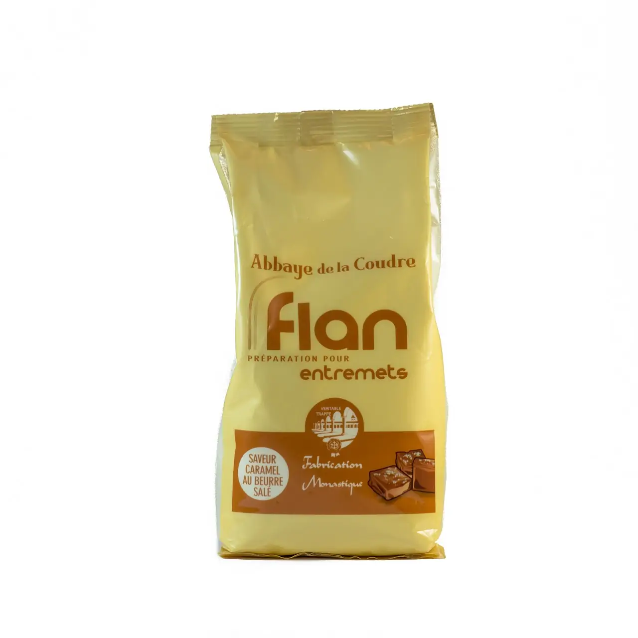 Flan de la Coudre – préparation pour entremets – Caramel au beurre salé (45 g, 450 g) – Image 2