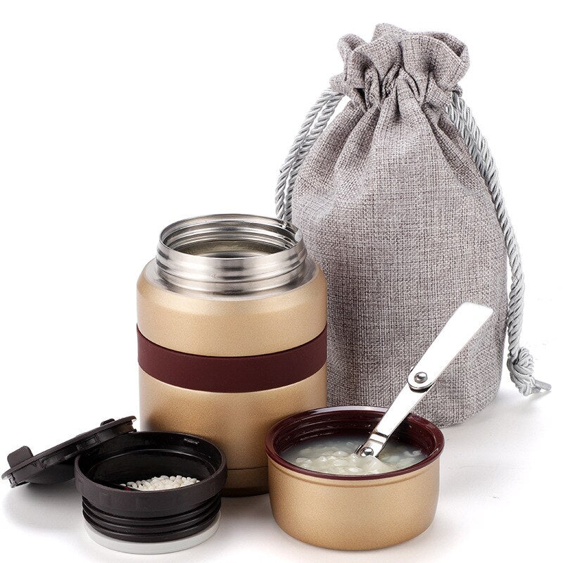 Thermos alimentaire chaud longue durée – Image 5