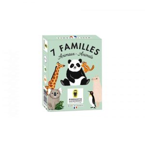Jeu de 7 familles – Eco-conçu – Dès 4 ans – Pirouette Cacahouète