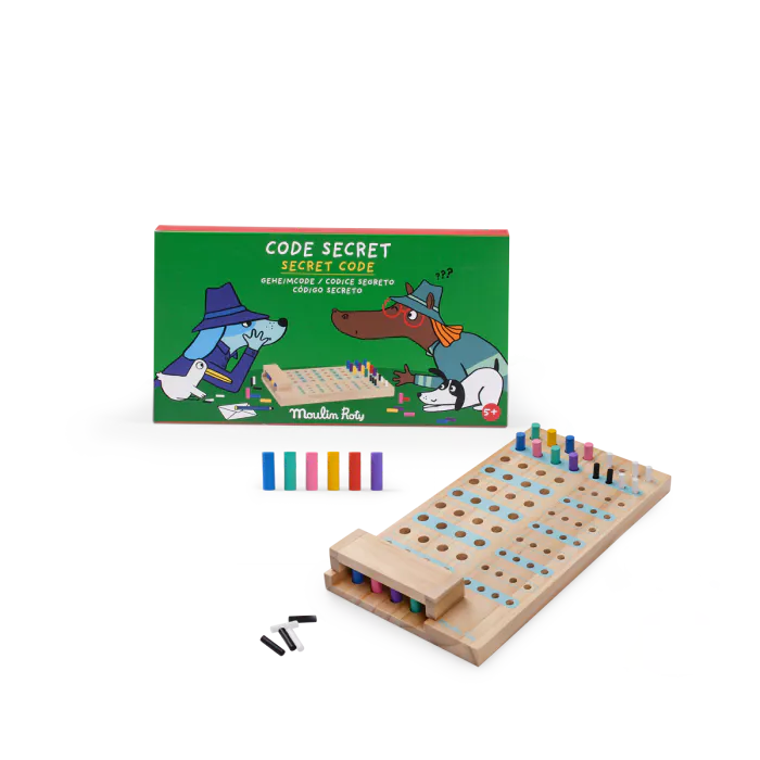 Jeu de société Code secret en bois Les Loufoques – Moulin Roty – Image 3