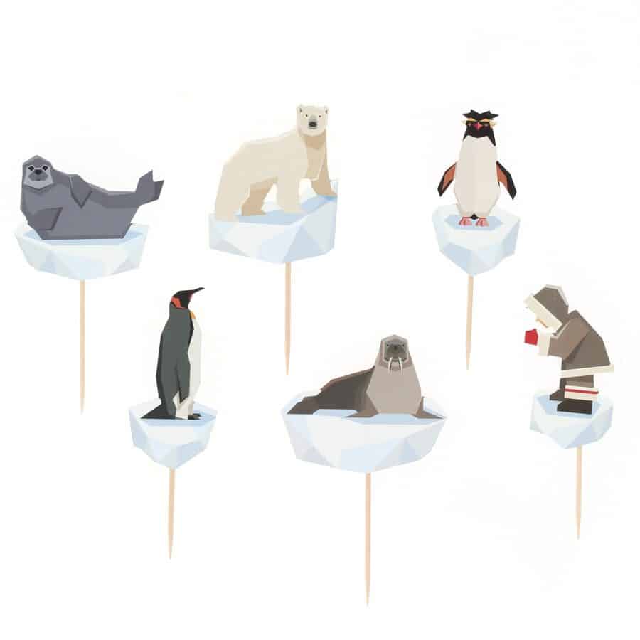 Kit Cupcakes Animaux polaires – Annikids