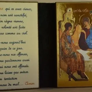 La Trinité – Diptyque Icône (164.F9 )