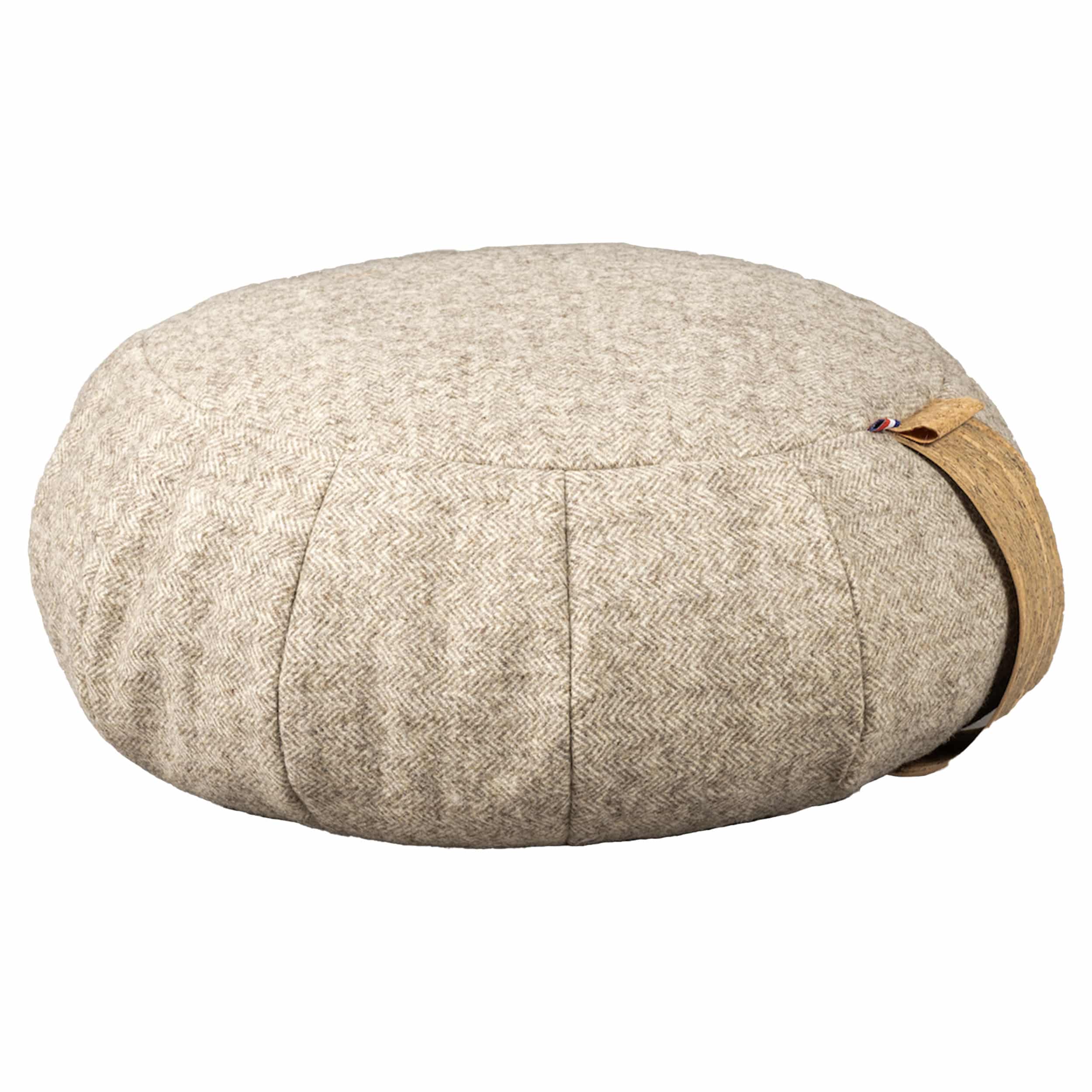 Le Zafu en laine naturelle française – yoga – Made in France – Image 6