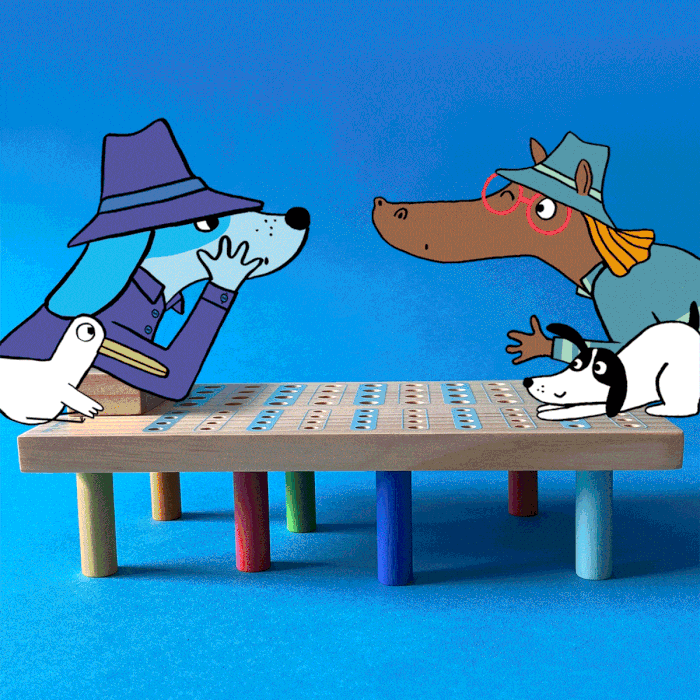 Jeu de société Code secret en bois Les Loufoques – Moulin Roty – Image 7