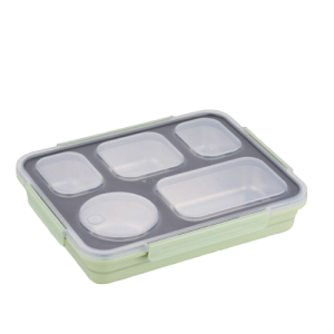 Lunch Box Compartimentée Verte