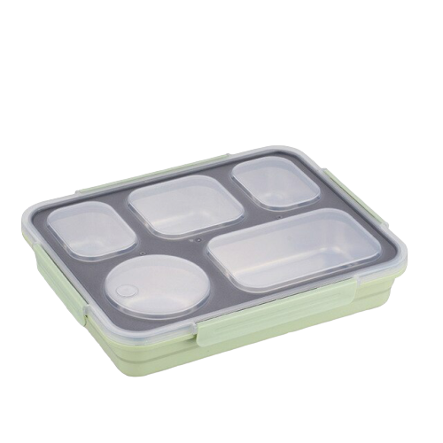 Lunch Box Compartimentée Verte
