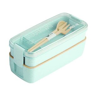 Lunch Box Verte 2 étages