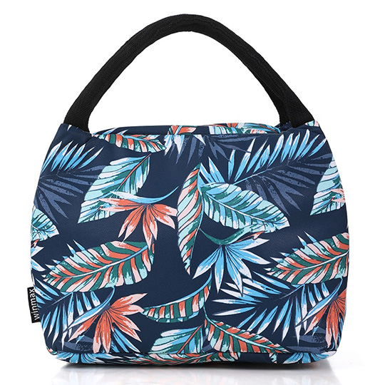 Petit Lunch Bag Femme Feuilles – Image 2