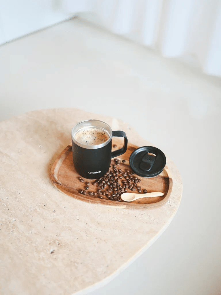 Mug isotherme 350ml – Noir QWETCH – Image 2