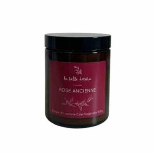 Bougie végétale parfumée – Rose ancienne 160g LA BELLE DATCHA