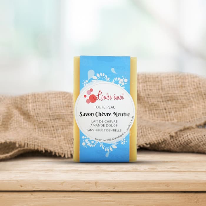 Savon Chèvre neutre 100g – Louise Emoi – Image 2