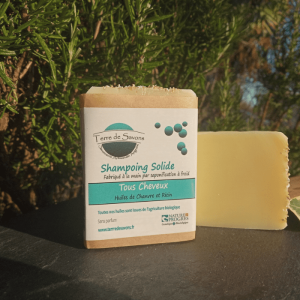 Shampoing solide tous cheveux – Terre de Savons